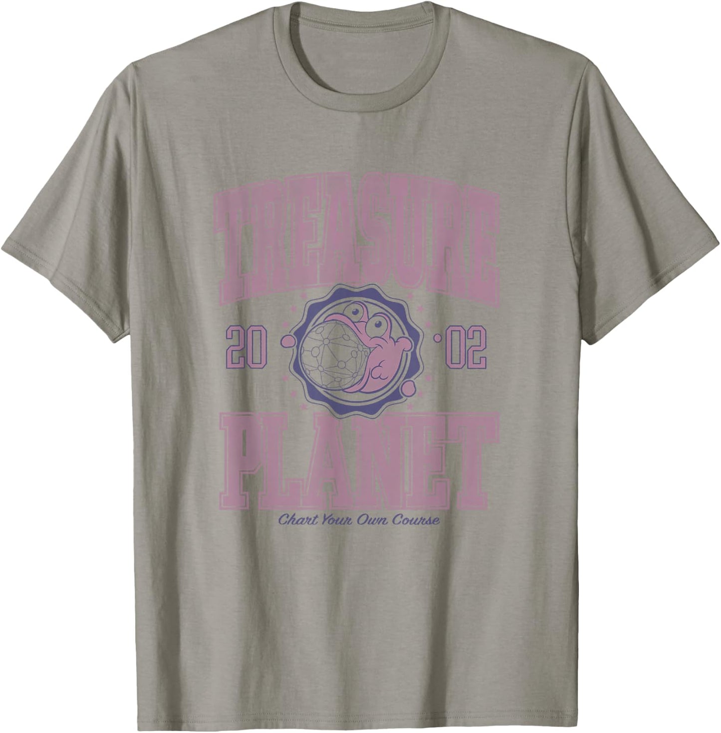 Disney Treasure Planet Morph Chart Your Course Collegiate T-Shirt - T-Shirt | Sand