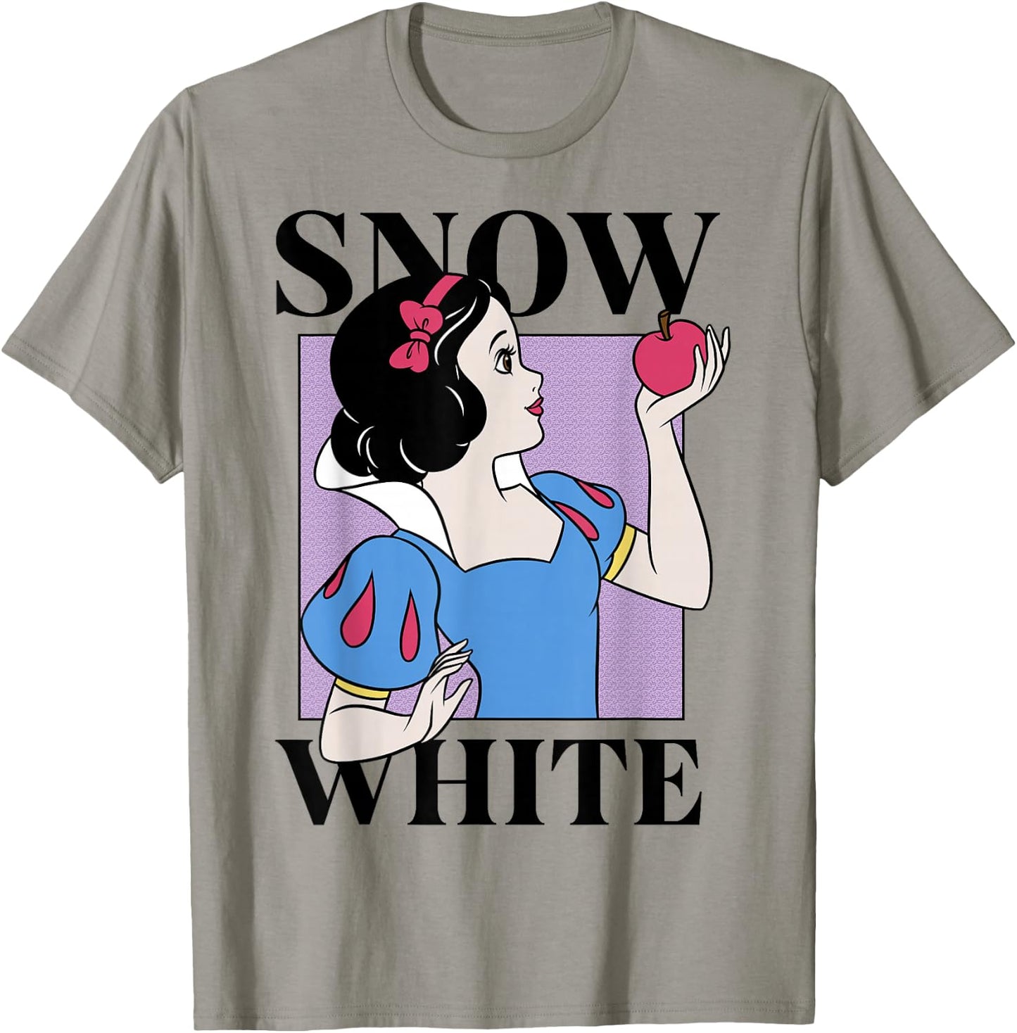 Disney Snow White and The Seven Dwarfs Front & Back Box Up T-Shirt - T-Shirt | Sand