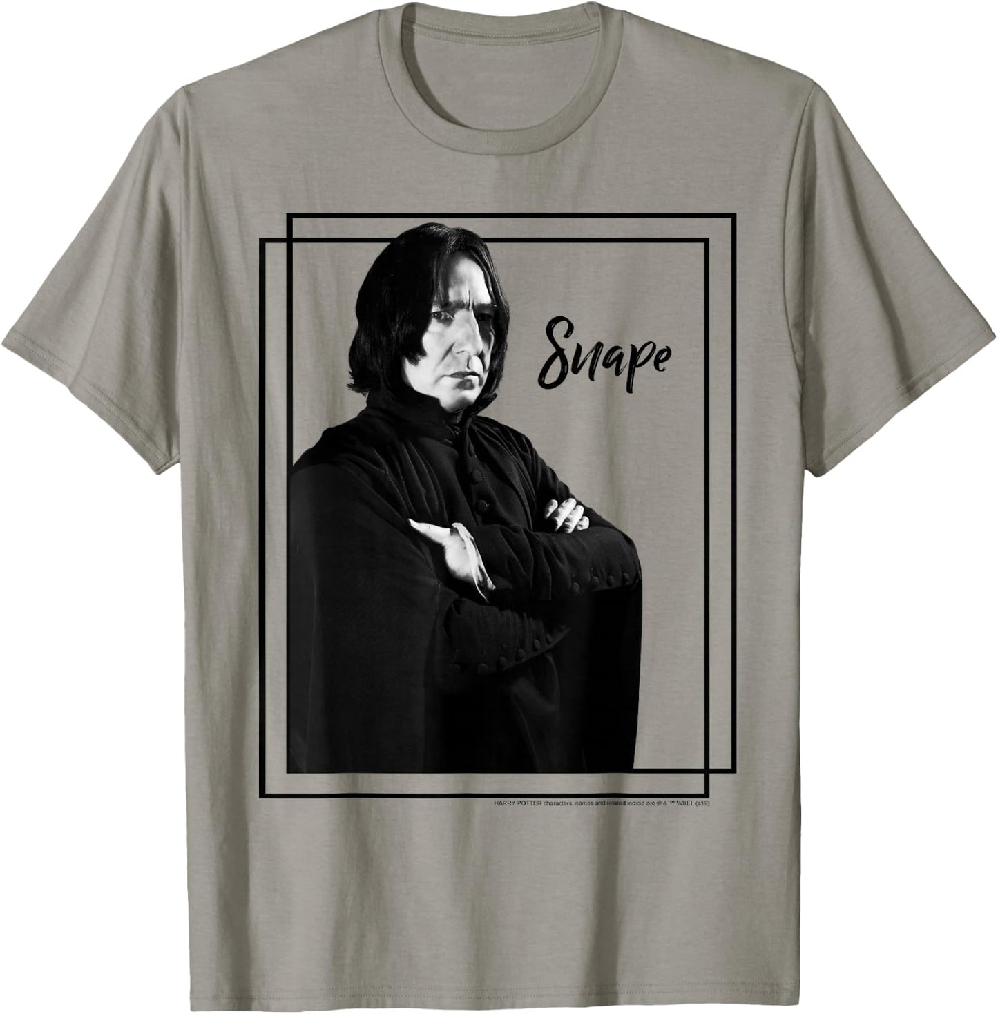 Harry Potter Snape Simple Framed Portrait T-Shirt - T-Shirt | Sand