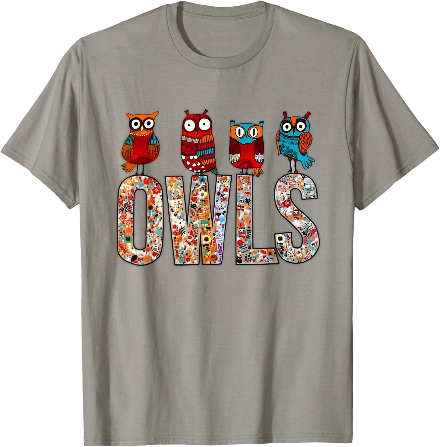 Love owls Women Shirt owl Lovers for kids and girls T-Shirt - T-Shirt | Sand