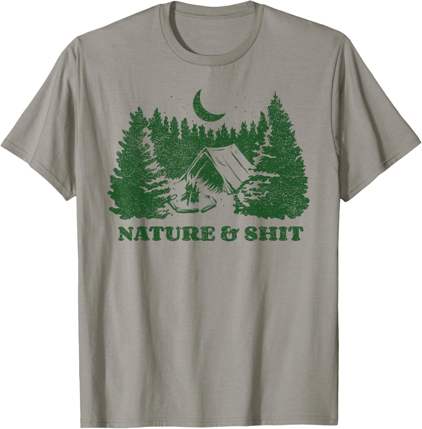 Funny Outdoor Nature & Shit T-Shirt - T-Shirt | Sand