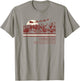 German Christmas Market Retro Santa T-Shirt - T-Shirt | Sand