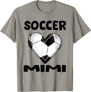 Soccer Mimi Heart Mimi Soccer Player T-Shirt - T-Shirt | Sand