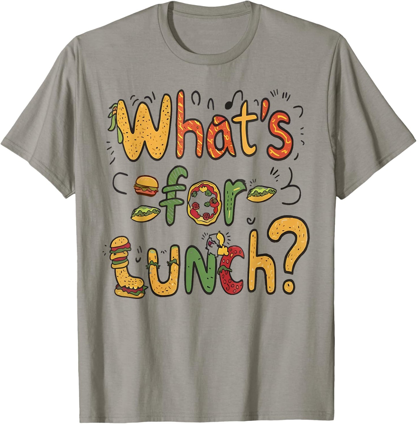 Funny Lady What's For Lunch Cooking And Kitchen Woman T-Shirt - T-Shirt | Sand
