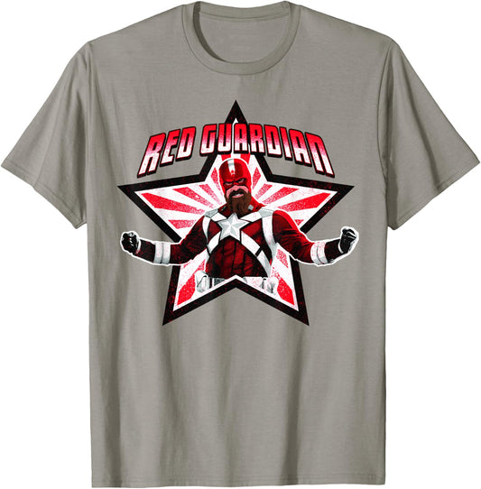 Marvel Black Widow Red Guardian Portrait T-Shirt - T-Shirt | Sand