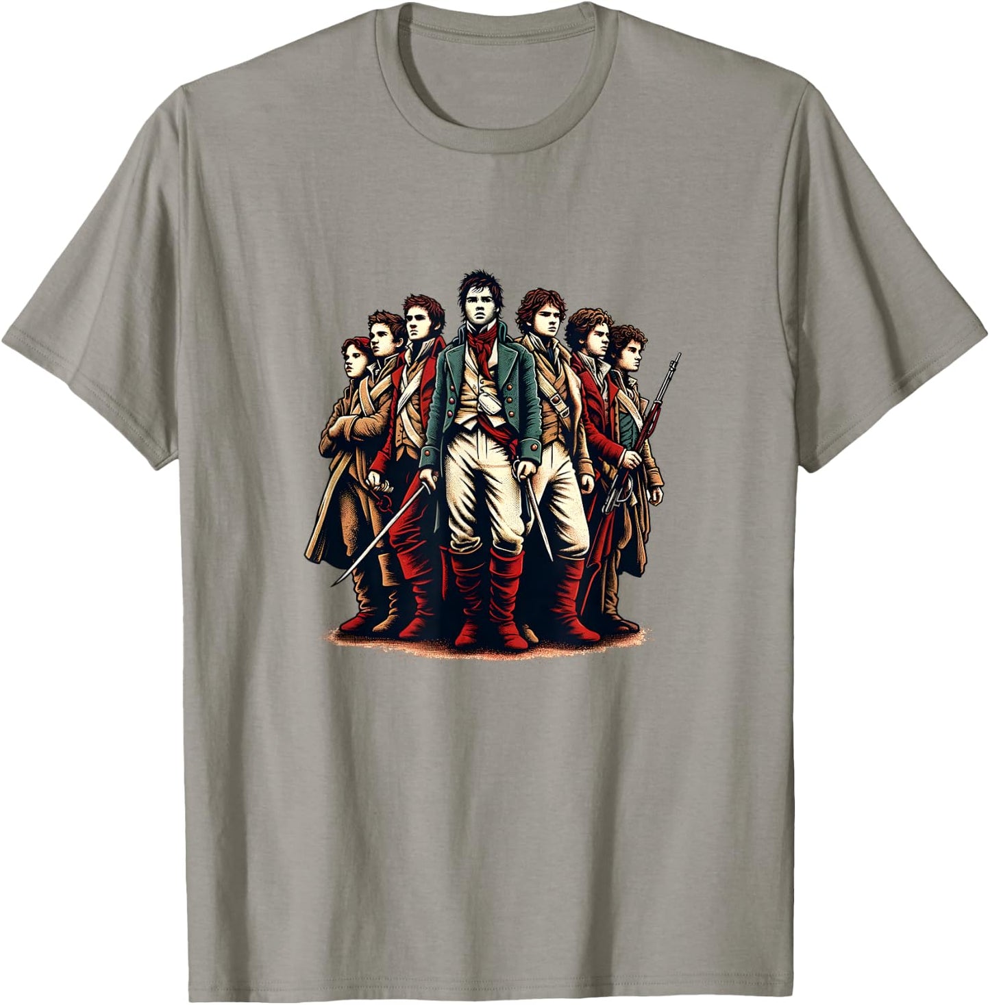 Les Mis Barricade Boys T-Shirt - T-Shirt | Sand