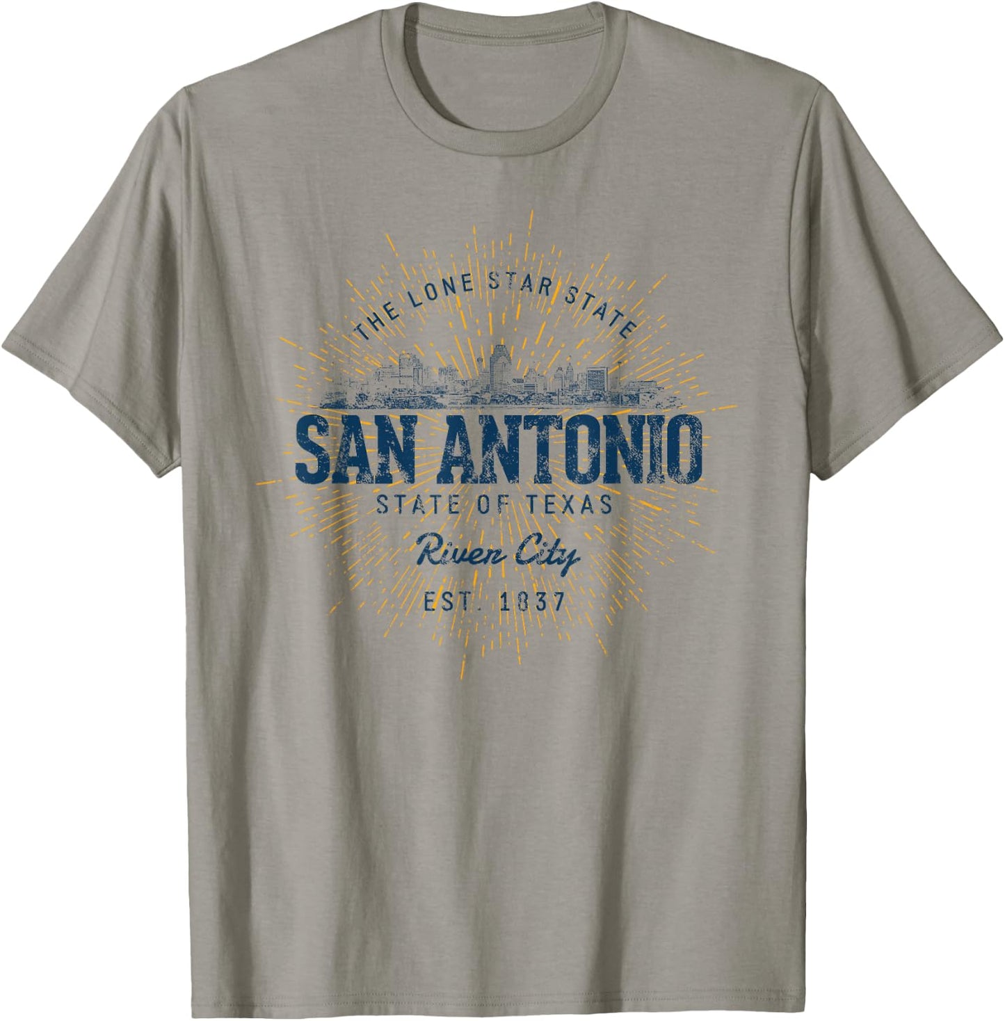 Vintage San Antonio Retro T-Shirt - T-Shirt | Sand
