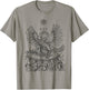 Pelican Traditional Latin Mass Catholic Symbols Woodcut T-Shirt - T-Shirt | Sand