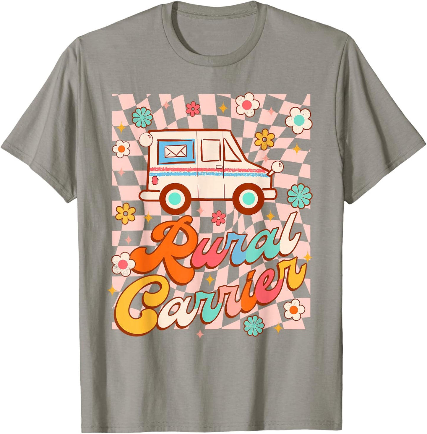 Postal Worker Mailman Postman Mail Carrier Rural Carrier T-Shirt - T-Shirt | Sand
