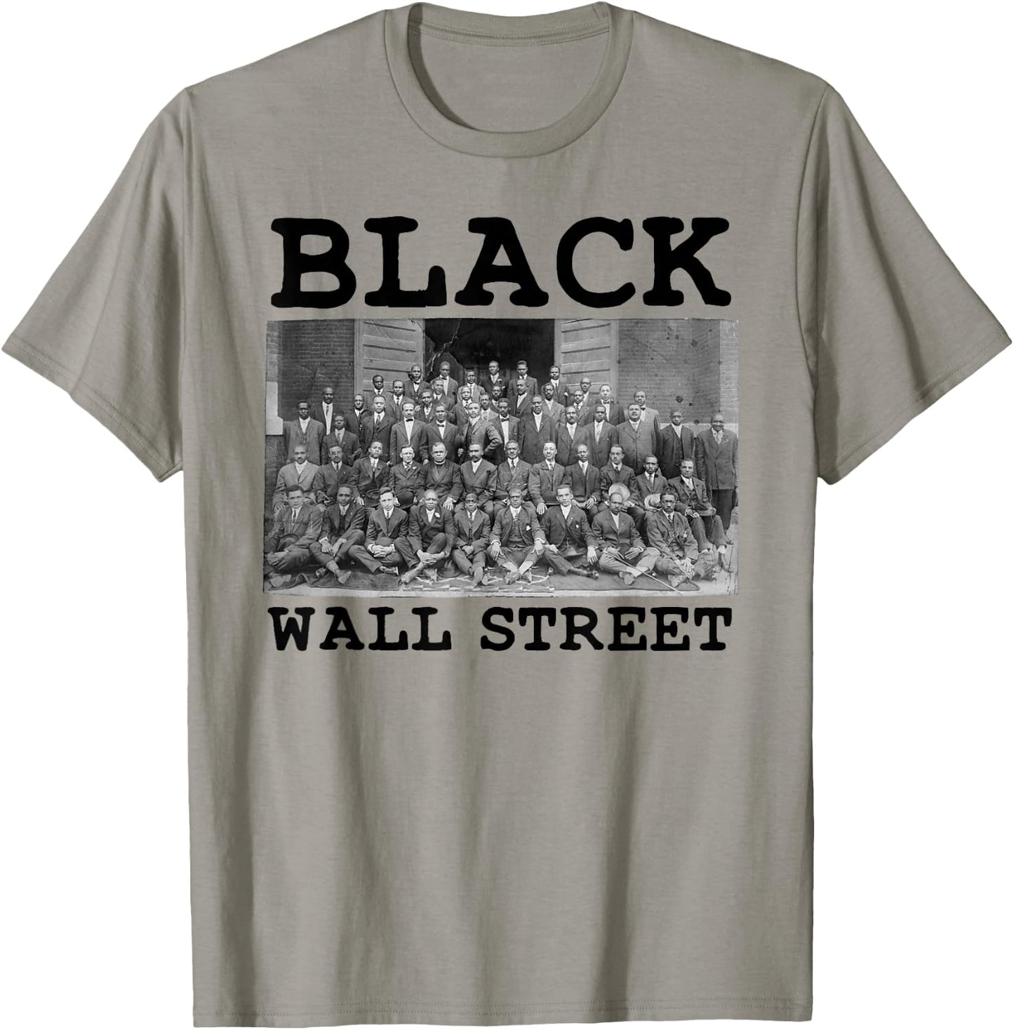 African American Business Black History Black Wall Street T-Shirt - T-Shirt | Sand