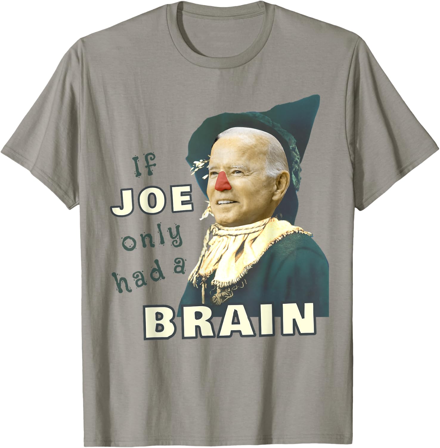 Scarecrow - If I only had a brain T-Shirt - T-Shirt | Sand