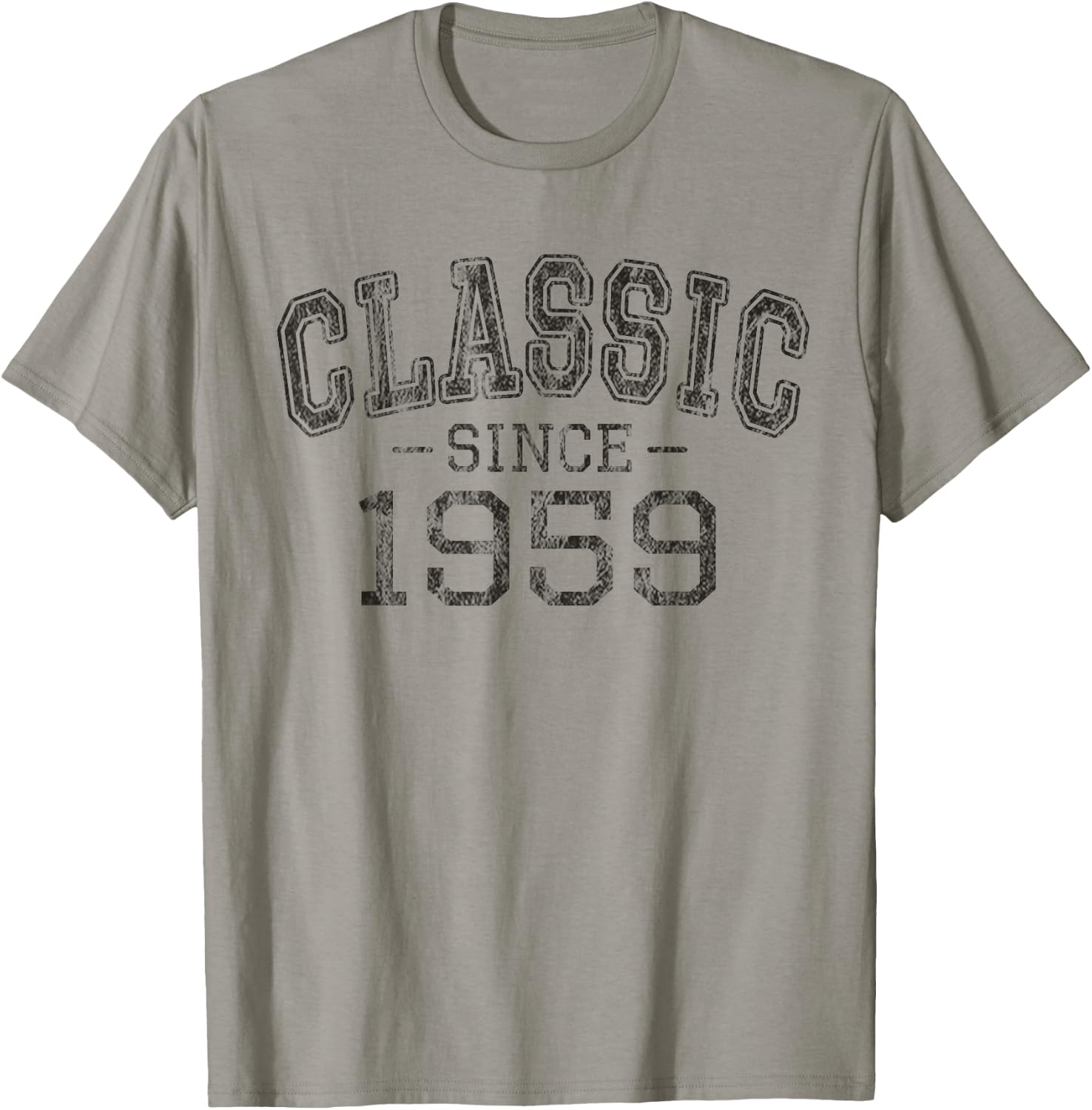 Classic Since 1959 Vintage Style Born in 1959 Birthday Gift T-Shirt - T-Shirt | Sand