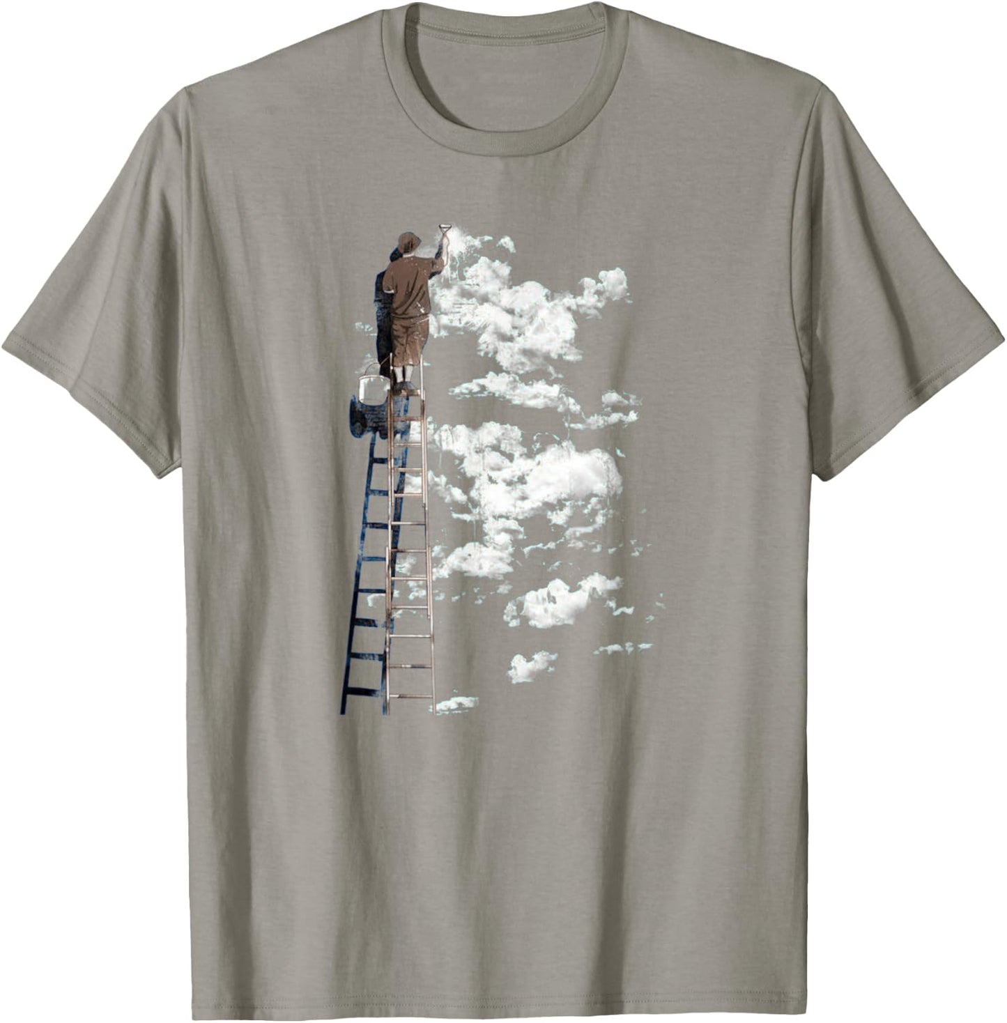 Painting Clouds T-Shirt - T-Shirt | Sand
