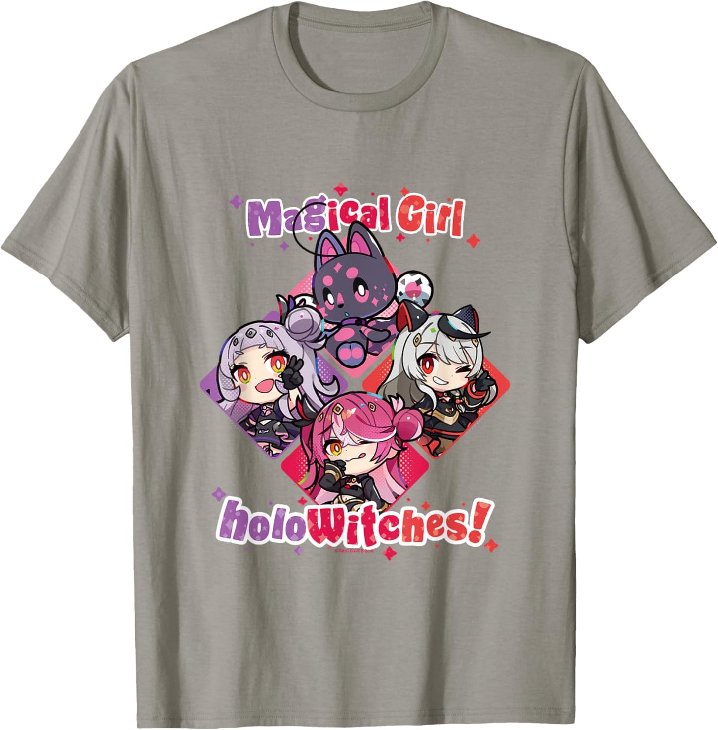 Magical Girl holoWitches! Shion/Marine/Chloe T-Shirt - T-Shirt | Sand