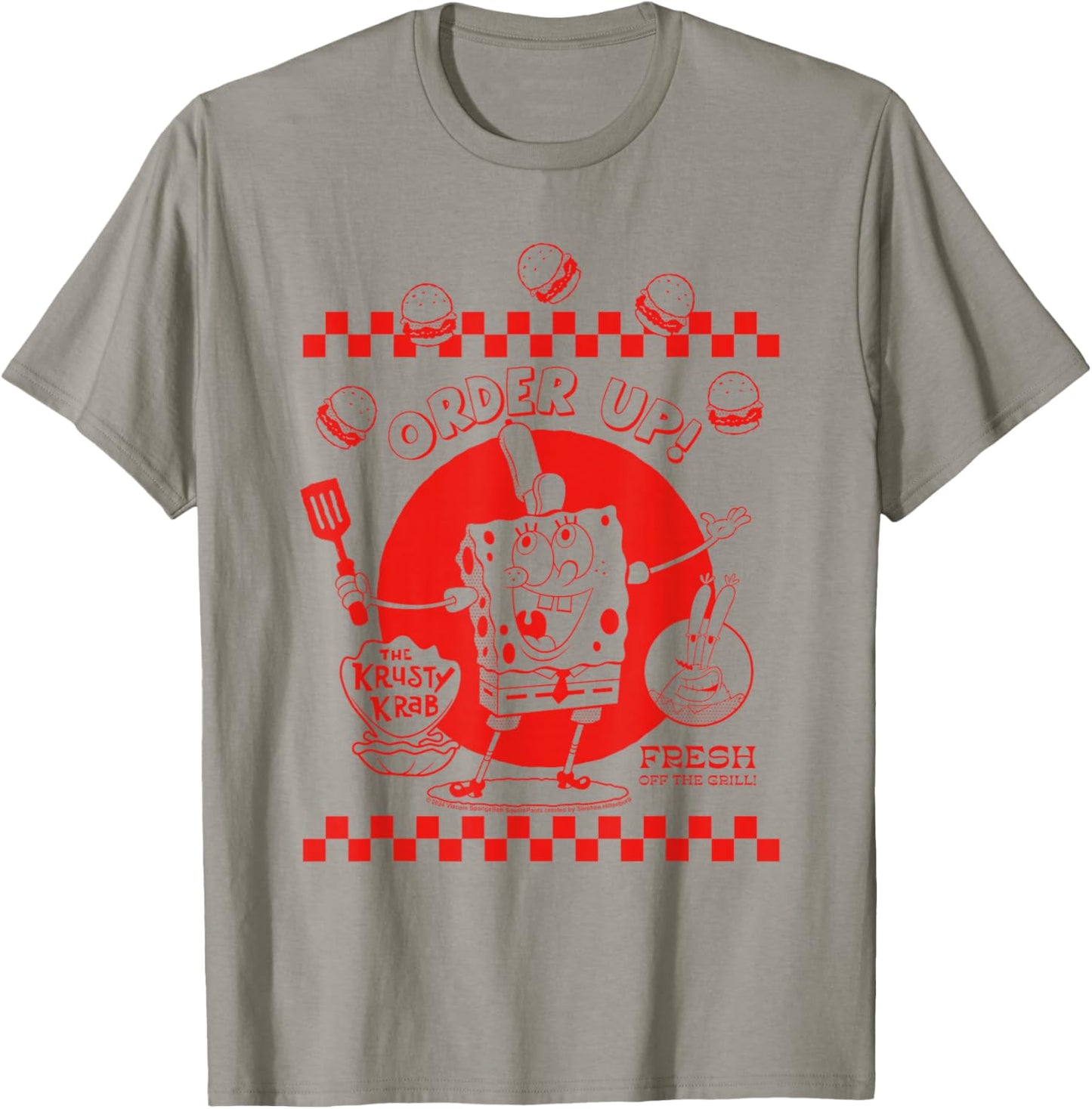 SpongeBob SquarePants Order Up! T-Shirt - T-Shirt | Sand