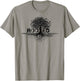 Rooted in Christ rooted & built up in Jesus Faith Christian T-Shirt - T-Shirt | Sand