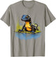 Retro Style Spotted Salamander T-Shirt - T-Shirt | Sand