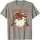 Howdy Ho Ho Ho Western Santa Cowboy Christmas Product T-Shirt - T-Shirt | Sand