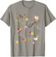 Wildflower Chicken Floral Chicken Lover Cute Farmer Flowers T-Shirt - T-Shirt | Sand