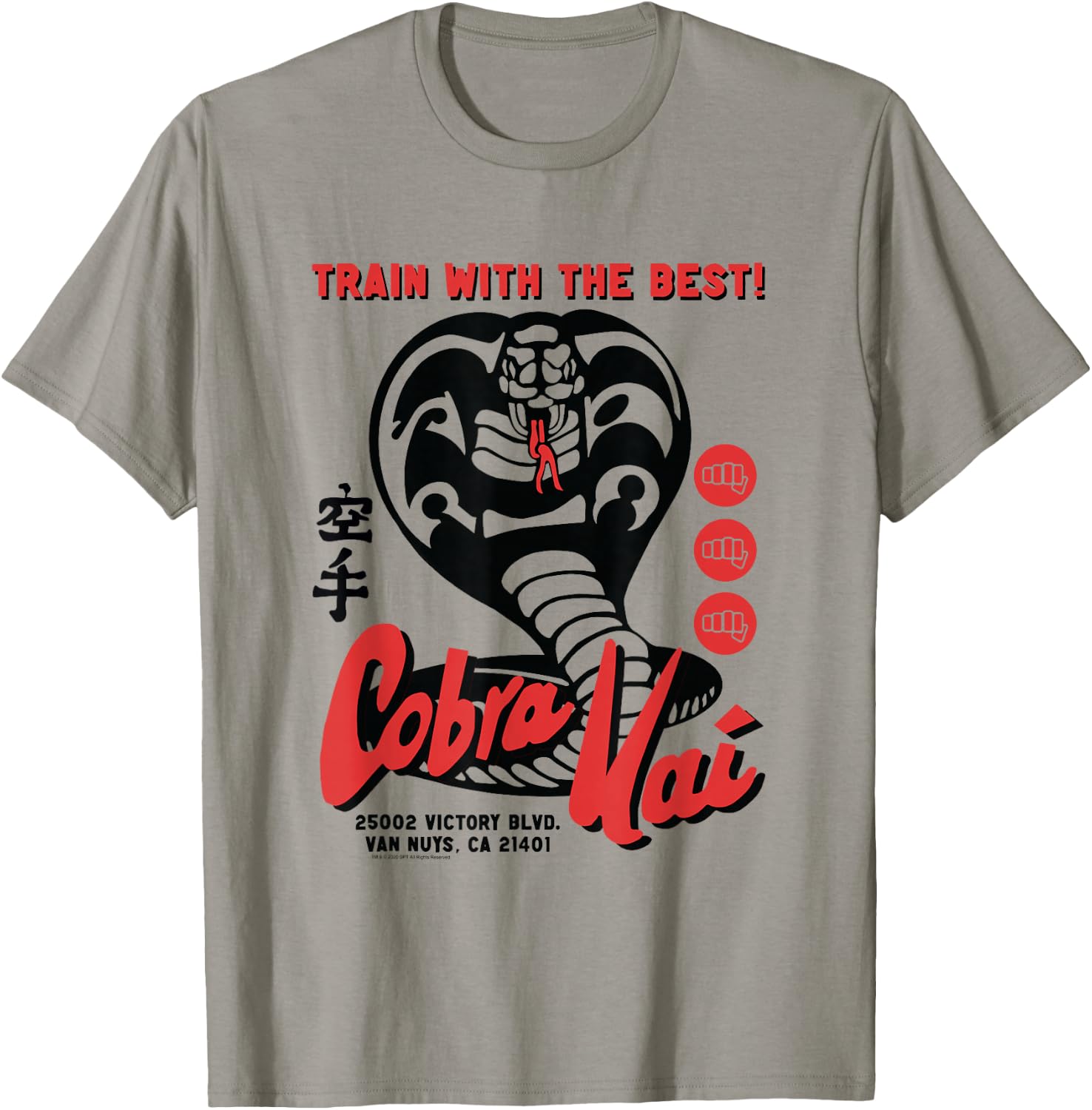 Cobra Kai Retro Ad Train with the Best TV Show T-Shirt - T-Shirt | Sand