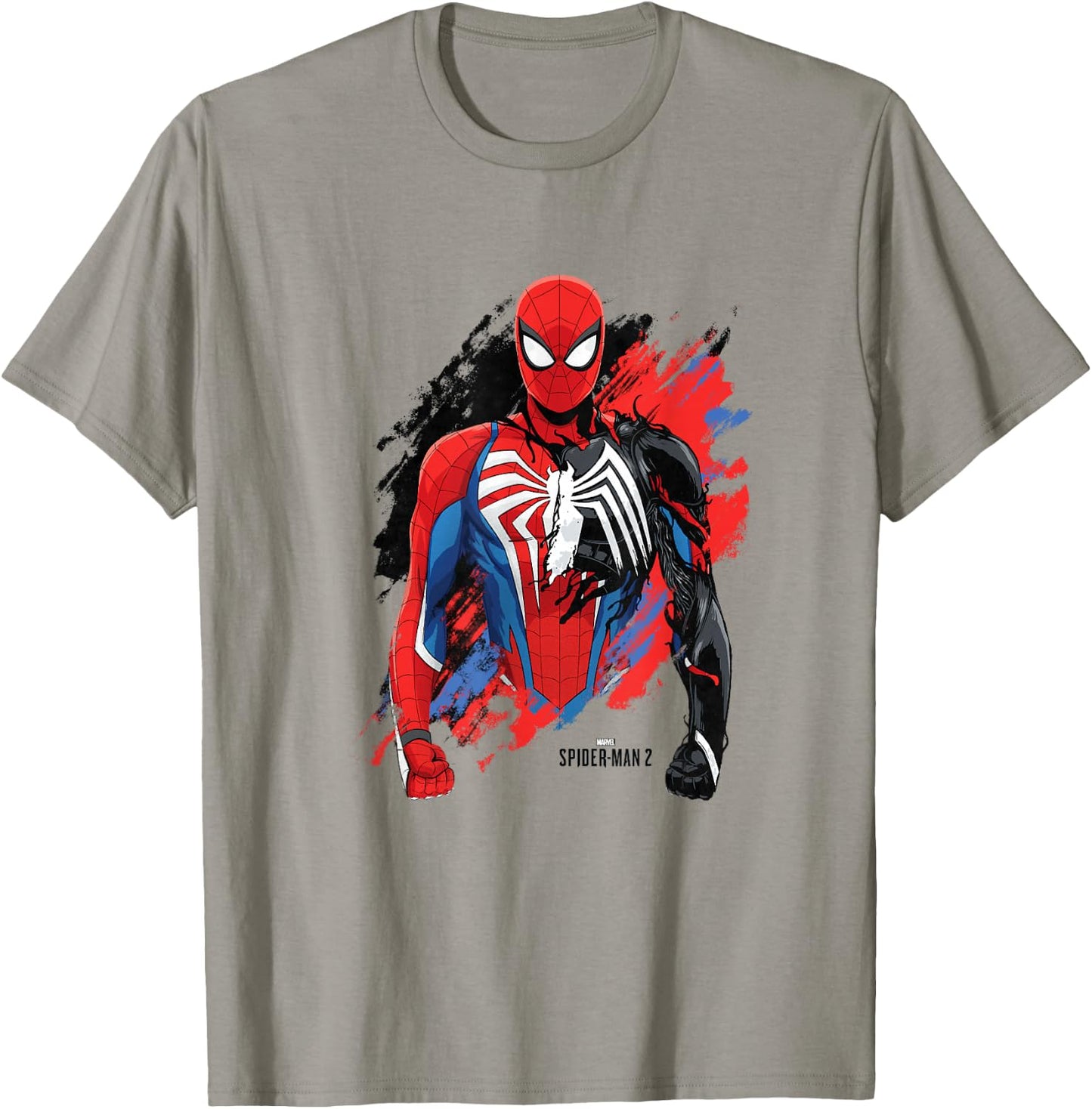 Marvel Spider-Man 2 Peter Getting Covered By The Symbiote T-Shirt - T-Shirt | Sand
