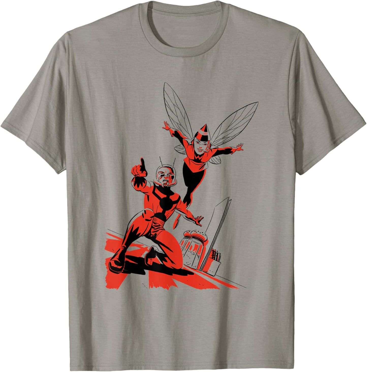 Marvel Ant-Man and The Wasp Two-Tone Variant Cover T-Shirt - T-Shirt | Sand