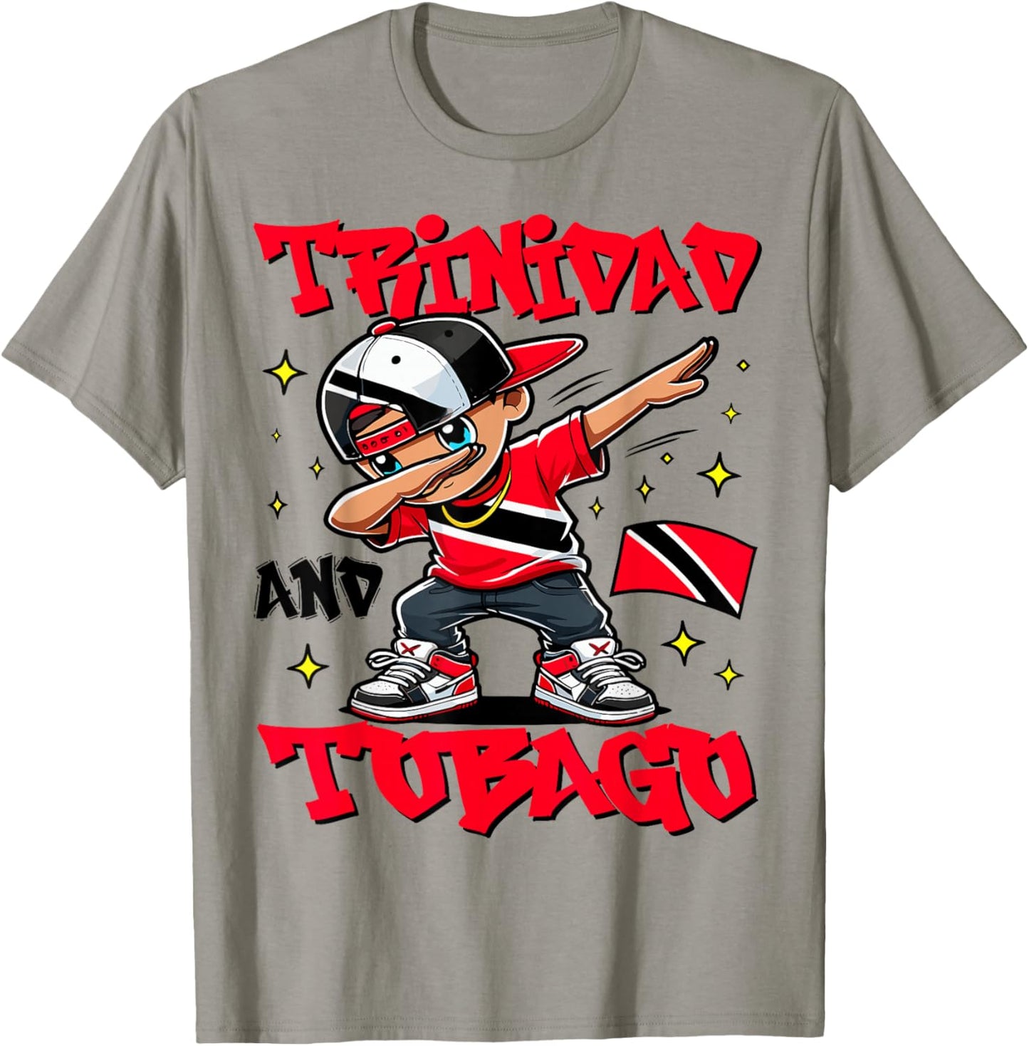 Trinidadian Boy Trinidad and Tobago Kid for Kids toddlers T-Shirt - T-Shirt | Sand
