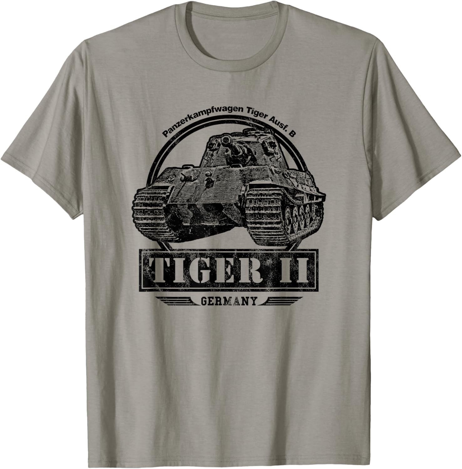 Tiger II - WW2 Tank T-Shirt - T-Shirt | Sand