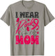 I Wear Pink For My Mom Support Breast Cancer Awareness T-Shirt - T-Shirt | Sand