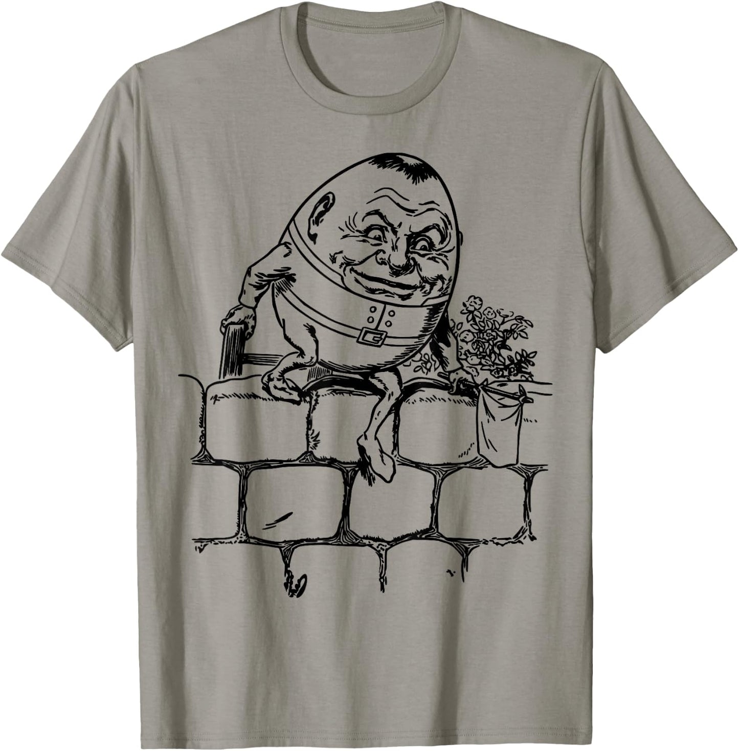 Humpty Dumpty Wall T-Shirt - T-Shirt | Sand
