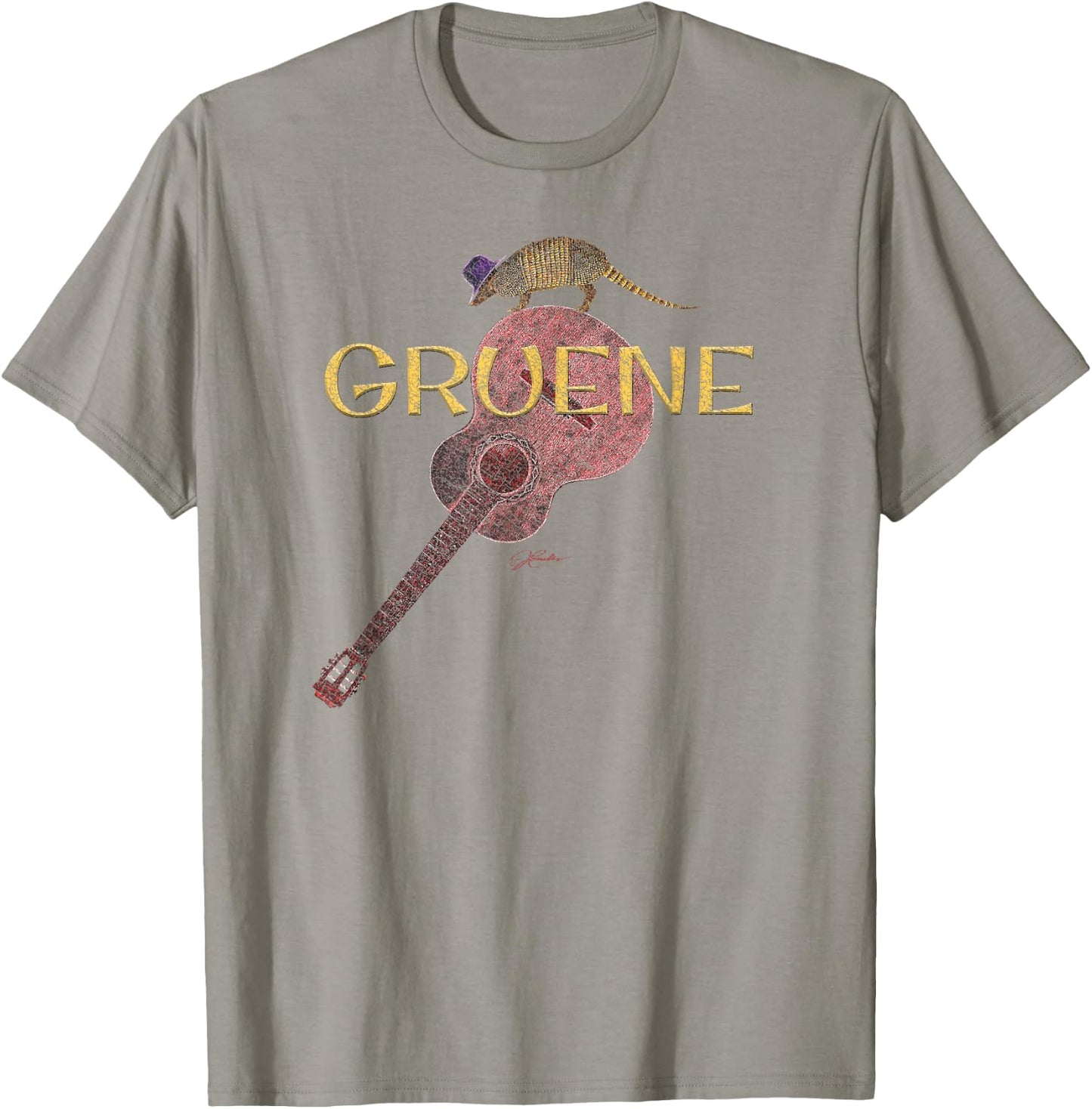 JCombs: Gruene, TX T-Shirt - T-Shirt | Sand