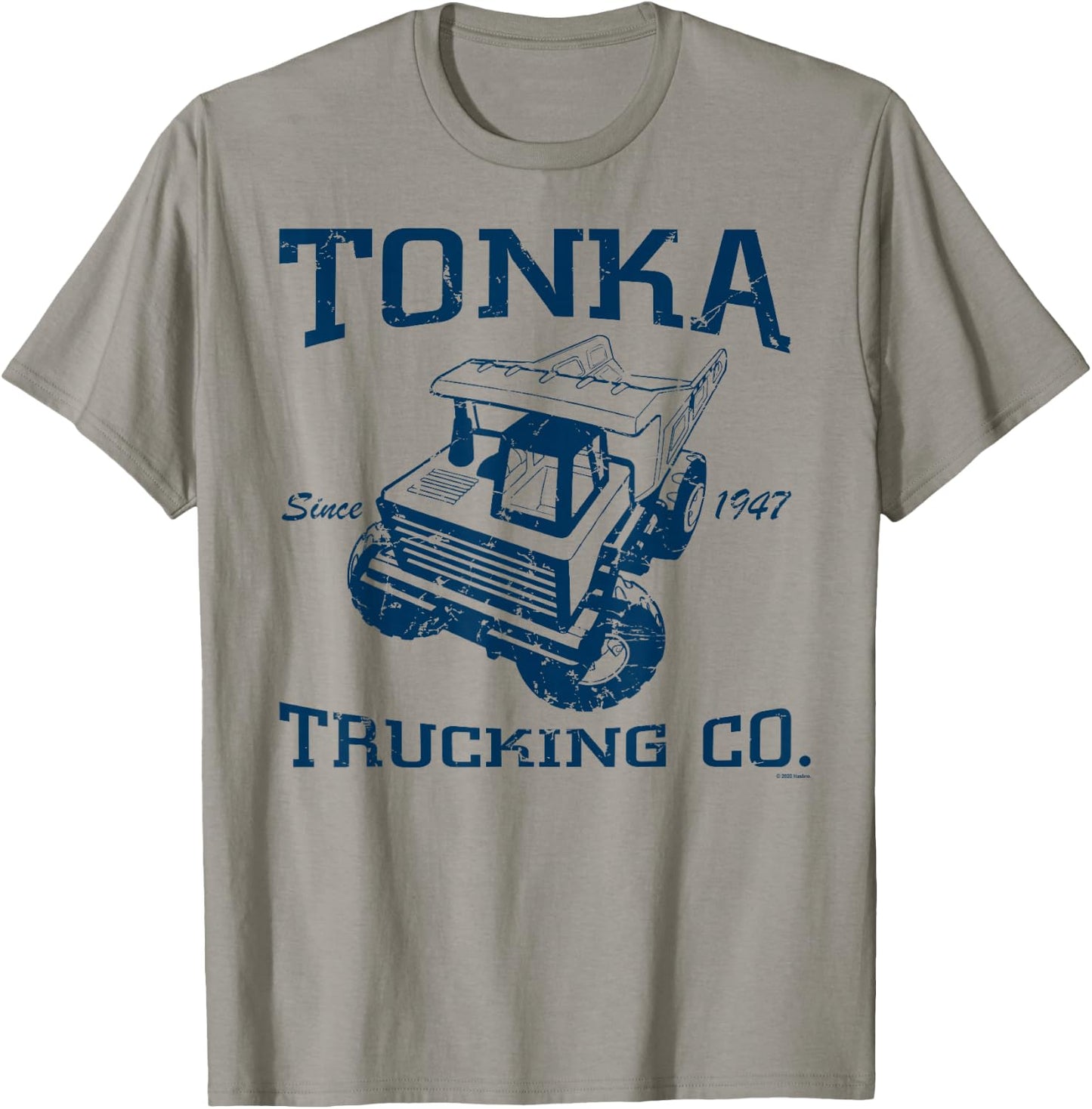 Tonka Trucking Co. Since 1947 Vintage Trucker Logo T-Shirt - T-Shirt | Sand