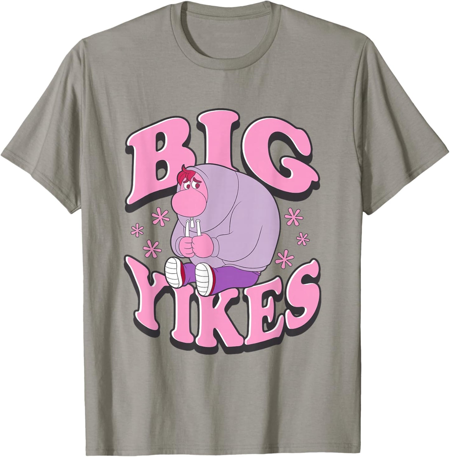 Disney Pixar Inside Out 2 Cute Embarrassment Big Yikes Logo T-Shirt - T-Shirt | Sand
