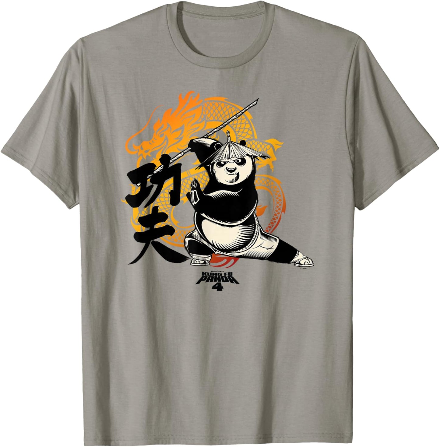 Kung Fu Panda 4 Master Po Dragon Warrior Awesome Portrait T-Shirt - T-Shirt | Sand