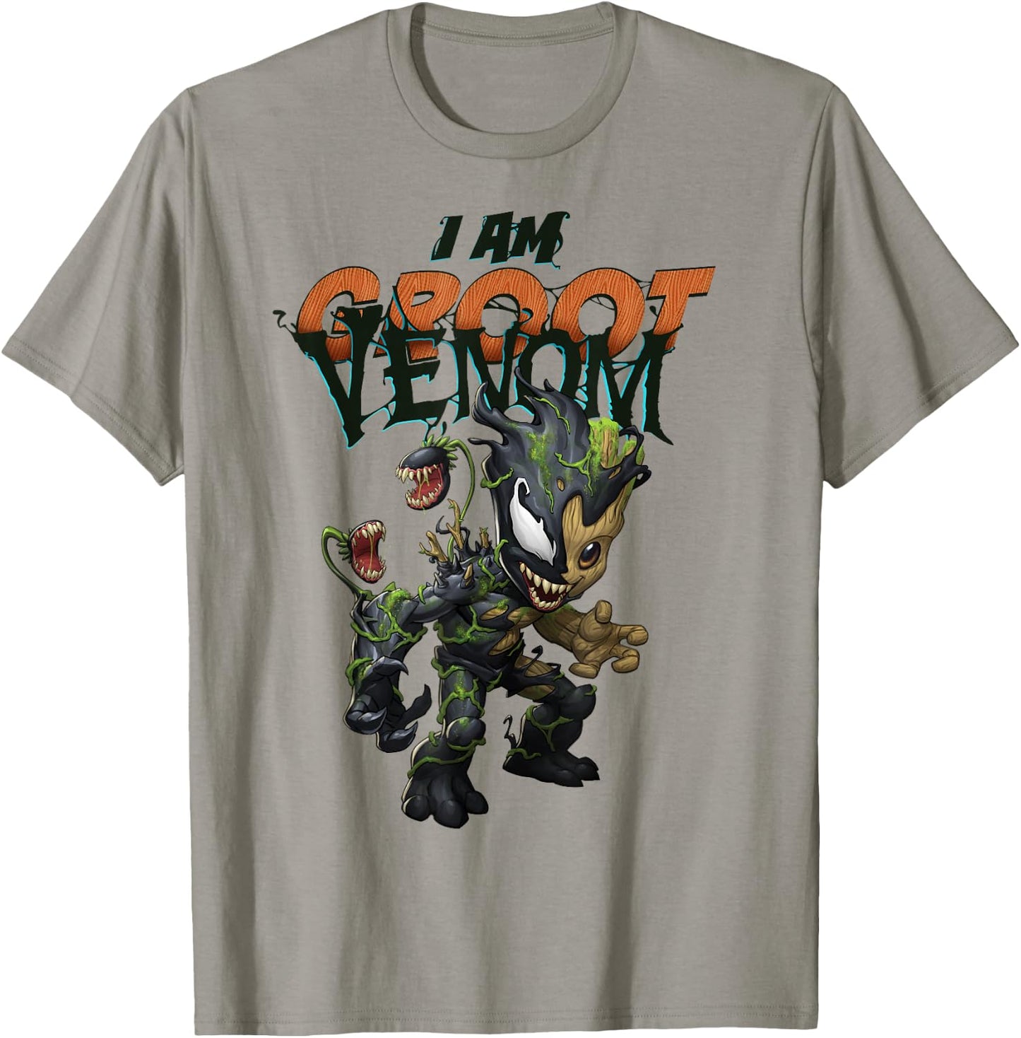 Marvel Spider-Man Maximum Venom I Am Groot Venom Small T-Shirt - T-Shirt | Sand