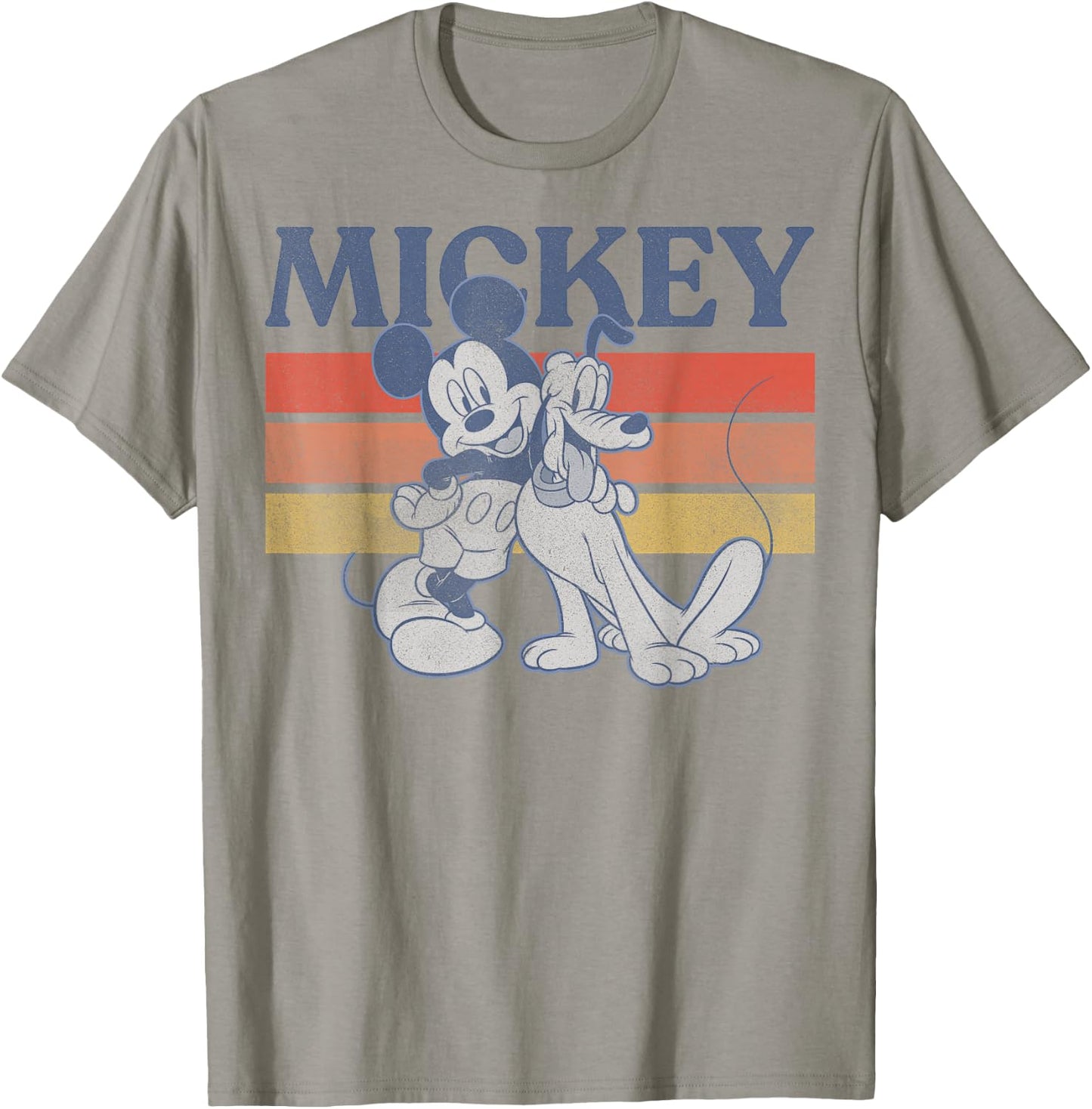 Disney Mickey and Friends Mickey and Pluto Retro T-Shirt - T-Shirt | Sand