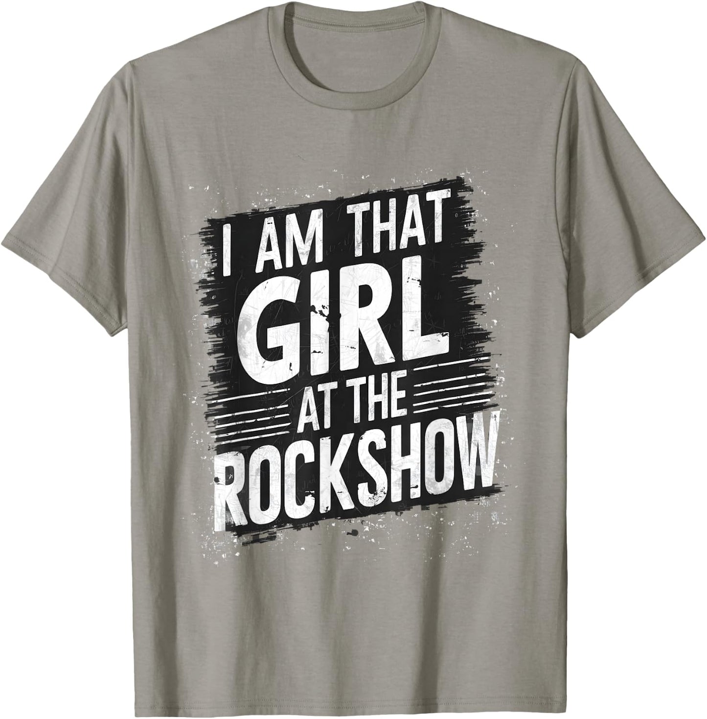 I'm the girl at rock show rock funny T-Shirt - T-Shirt | Sand