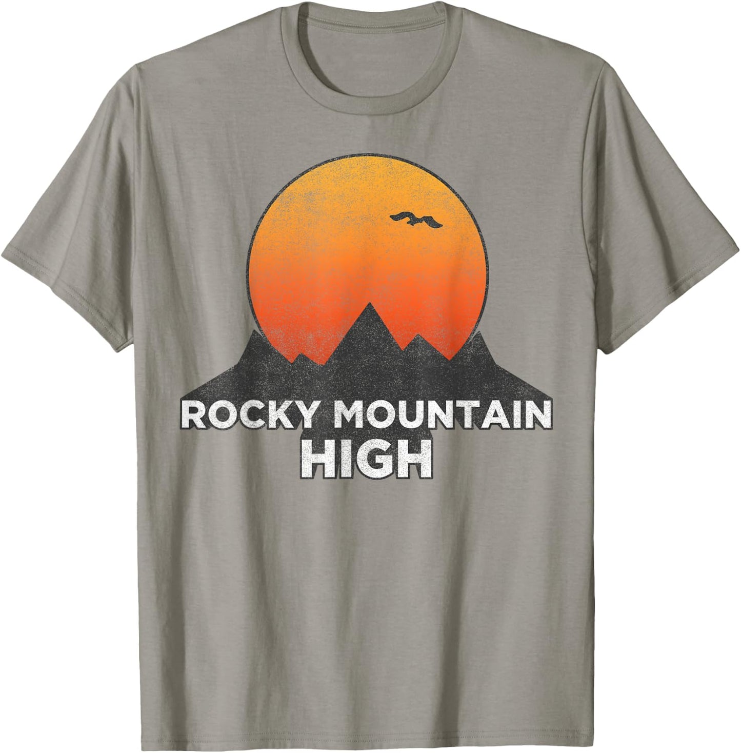 Trendy Rocky Mountain High Sunset T-Shirt - T-Shirt | Sand