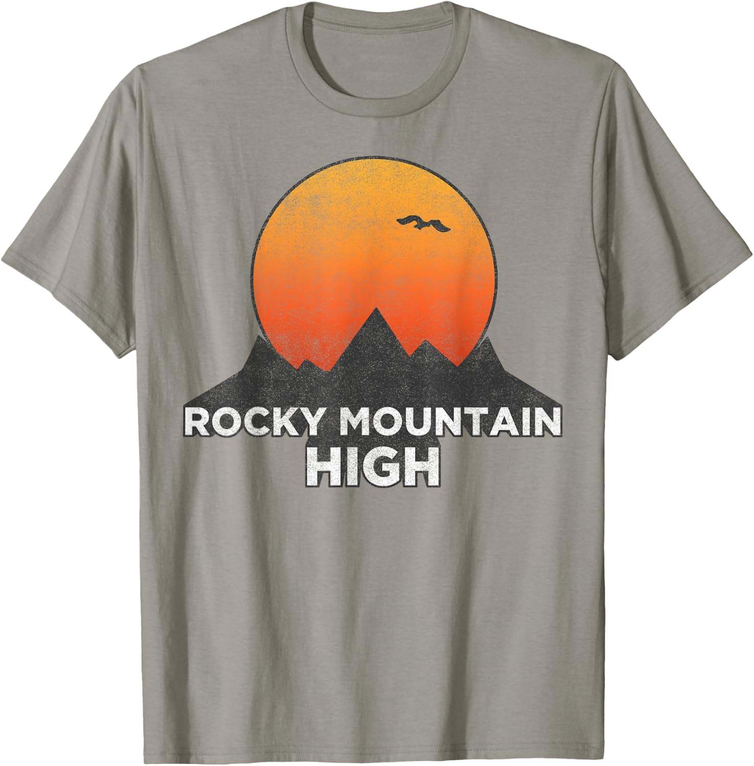 Trendy Rocky Mountain High Sunset T-Shirt - T-Shirt | Sand