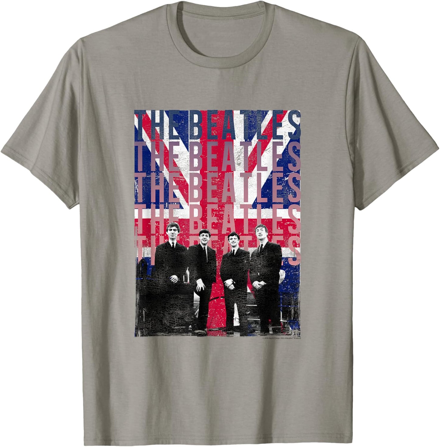 The Beatles Liverpool Flag T-Shirt - T-Shirt | Sand