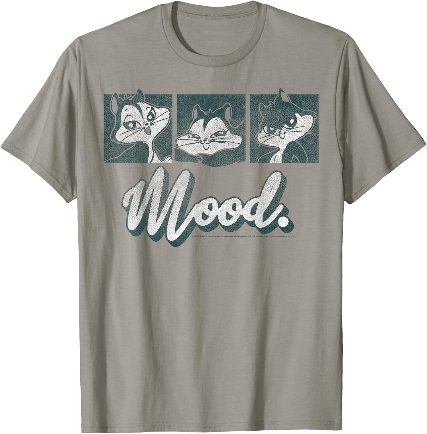 Looney Tunes Pussyfoot Mood Panels T-Shirt - T-Shirt | Sand