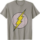 DC Comics Flash Old Flash Logo Small T-Shirt - T-Shirt | Sand
