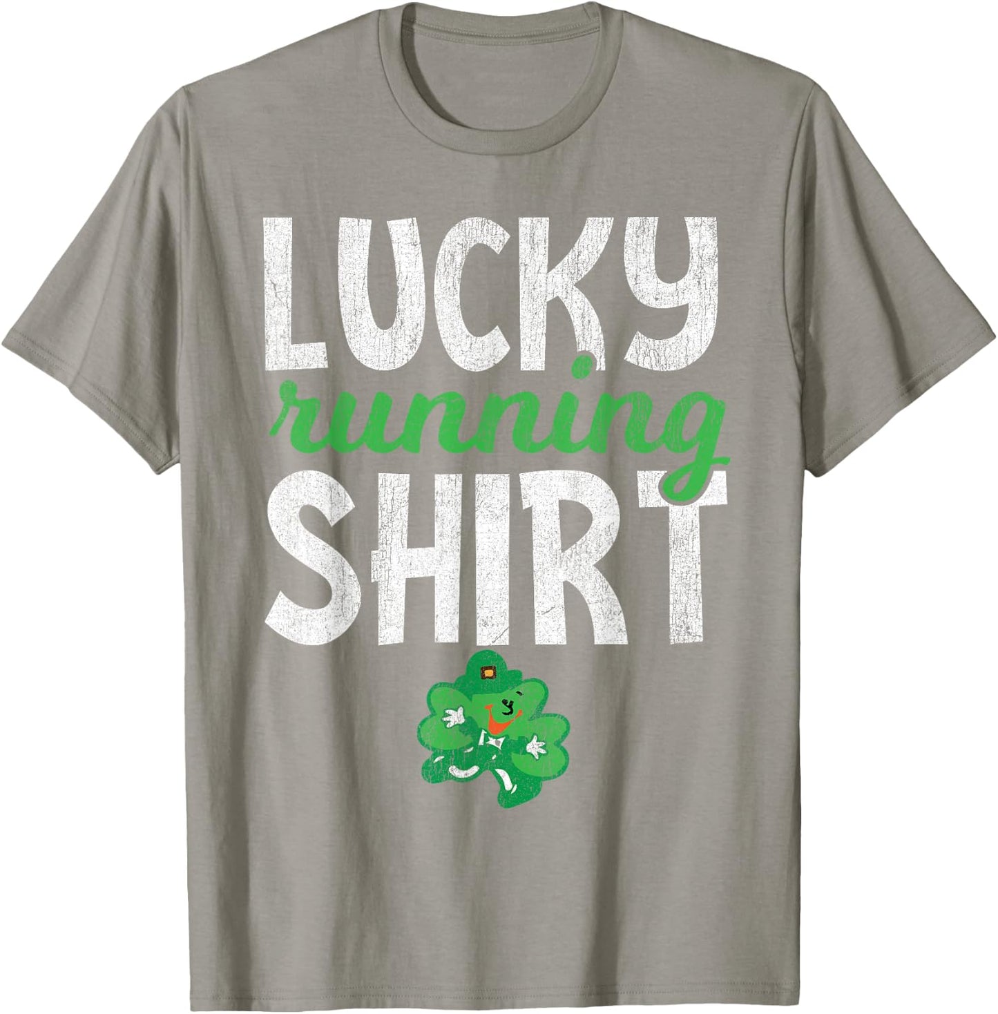 Lucky Running Shirt St Patricks Day Run T-Shirt - T-Shirt | Sand