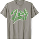 Vintage Irish AF St Patricks Day Floral Shamrock Sarcastic T-Shirt - T-Shirt | Sand
