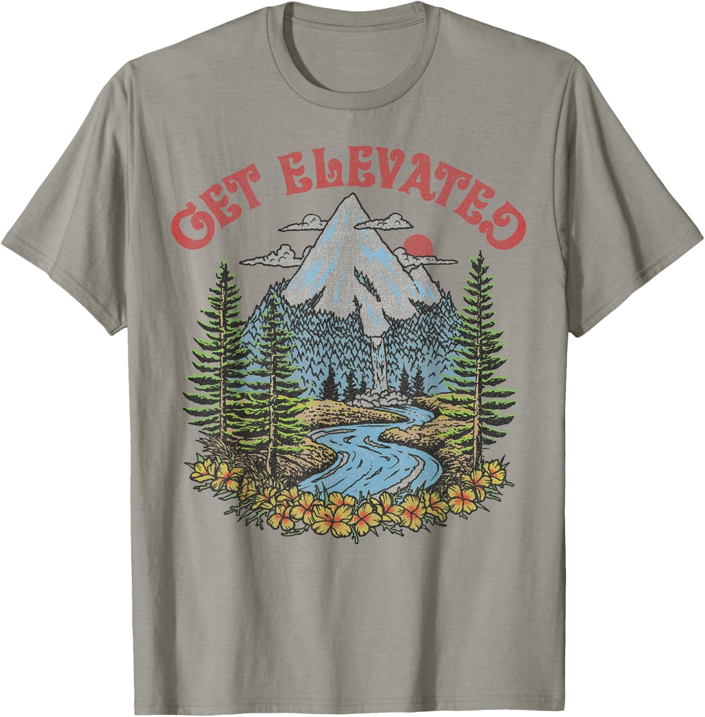 Trendy Get Elevated T-Shirt - T-Shirt | Sand