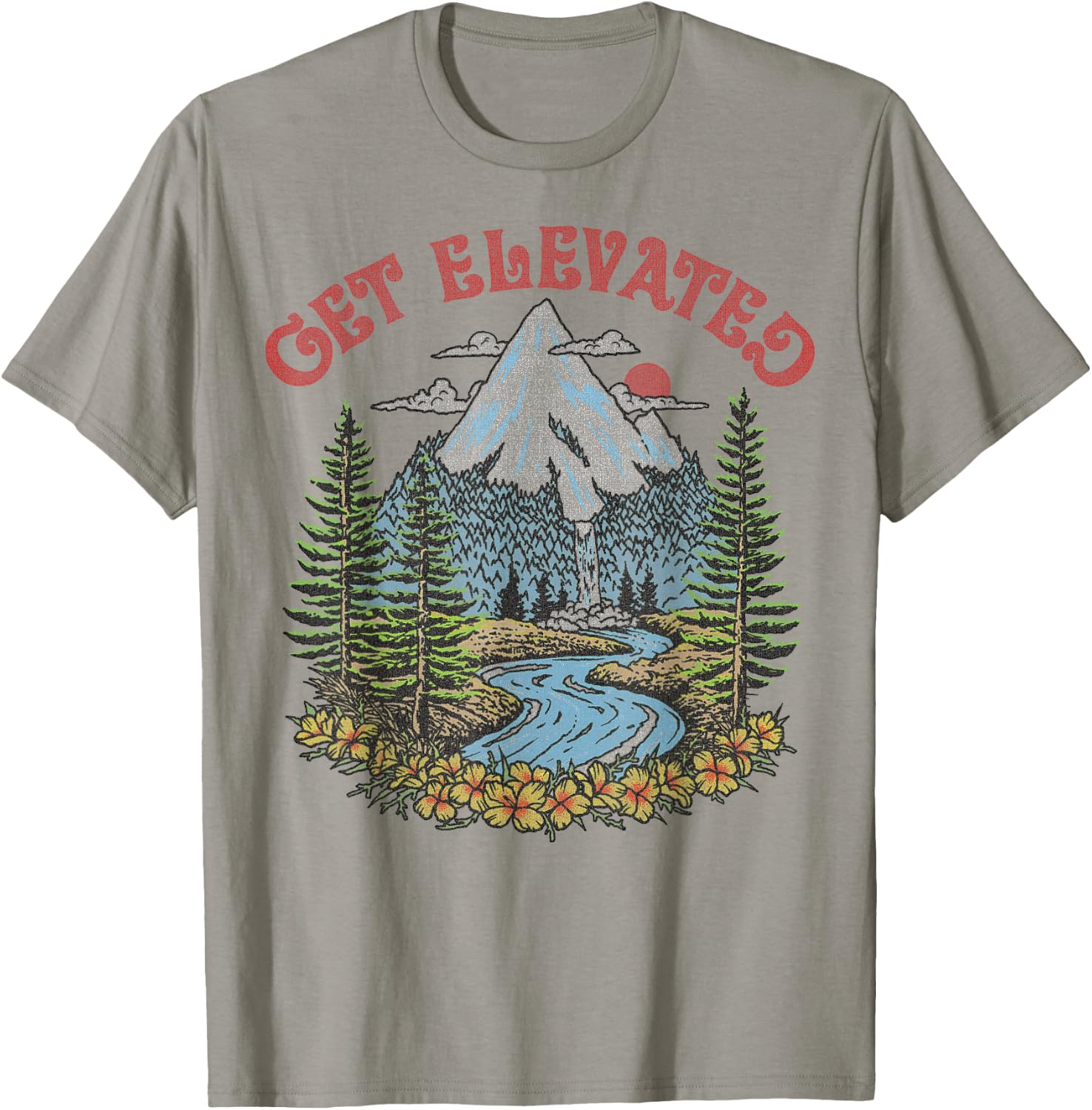 Trendy Get Elevated T-Shirt - T-Shirt | Sand