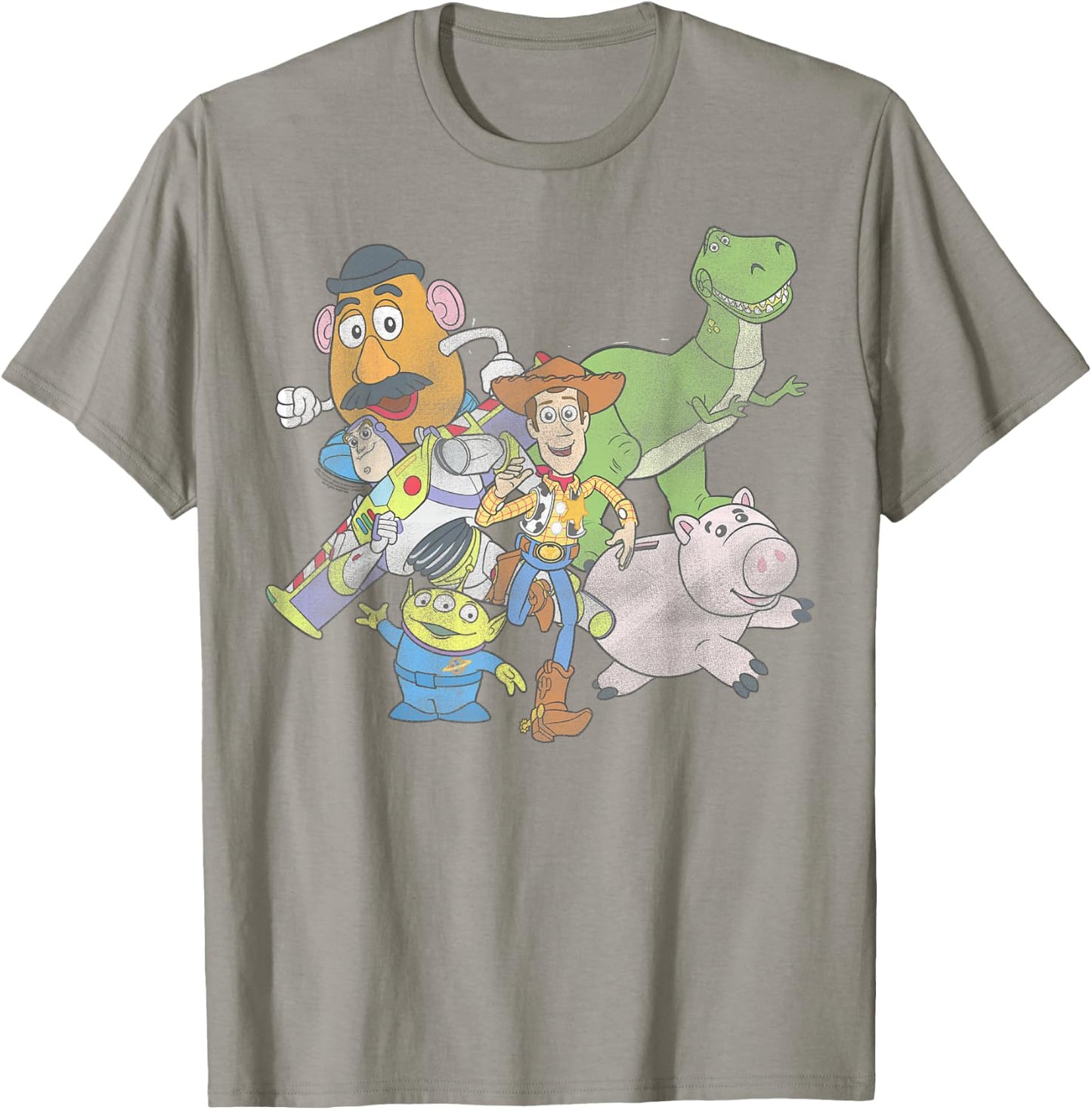 Disney Pixar toy Story Classic Group Shot T-Shirt - T-Shirt | Sand