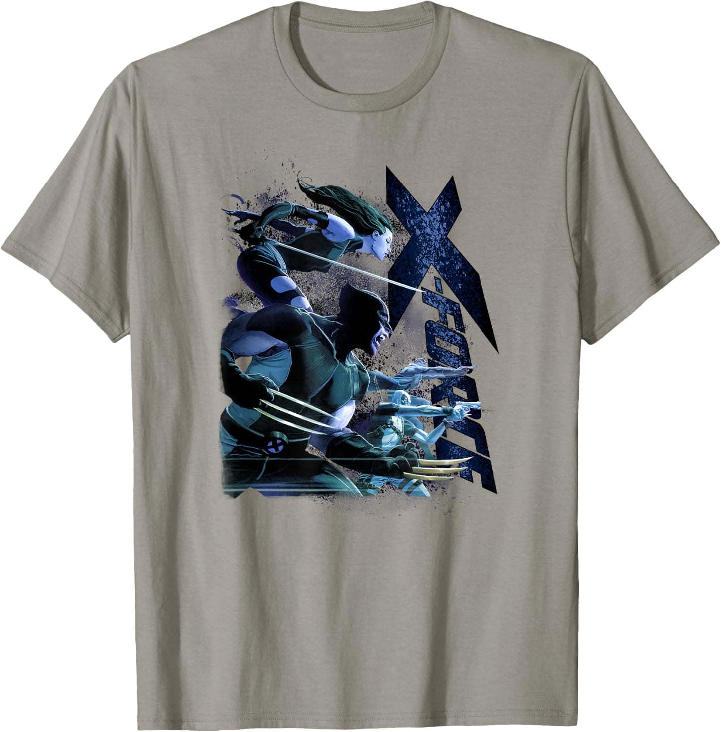 Marvel X-Force Group Shot Advance T-Shirt - T-Shirt | Sand