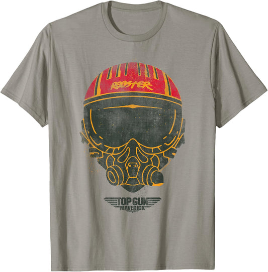 Top Gun Rooster Helmet T-Shirt - T-Shirt | Sand
