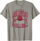 University of Arkansas Razorbacks Collegiate Basketball Hoop T-Shirt - T-Shirt | Sand